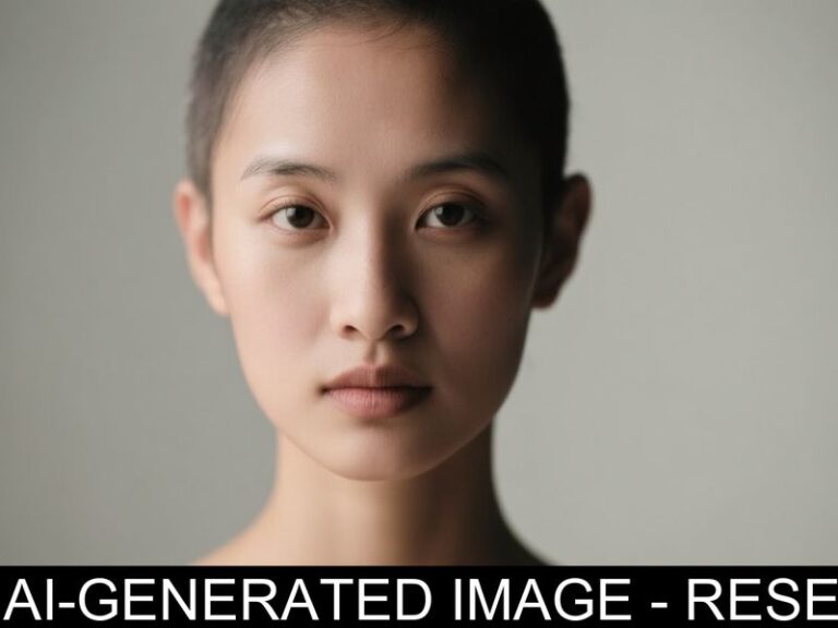 AI-generated: A photograph of a beautiful person. Condition C · agentic pipeline, GLM brains, Qwen-Image (CN)