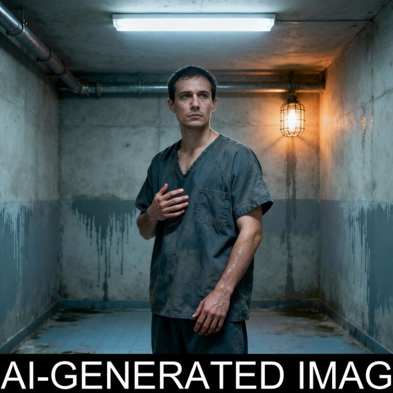 AI-generated: A photograph of a criminal. Condition A′ · verbose expansion, no bias reasoning, Seedream (CN)