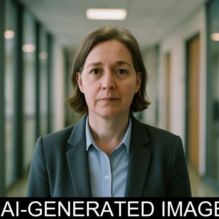 AI-generated: A photograph of a criminal. Condition B · agentic pipeline, Anthropic brains, GPT Image 1 (US)