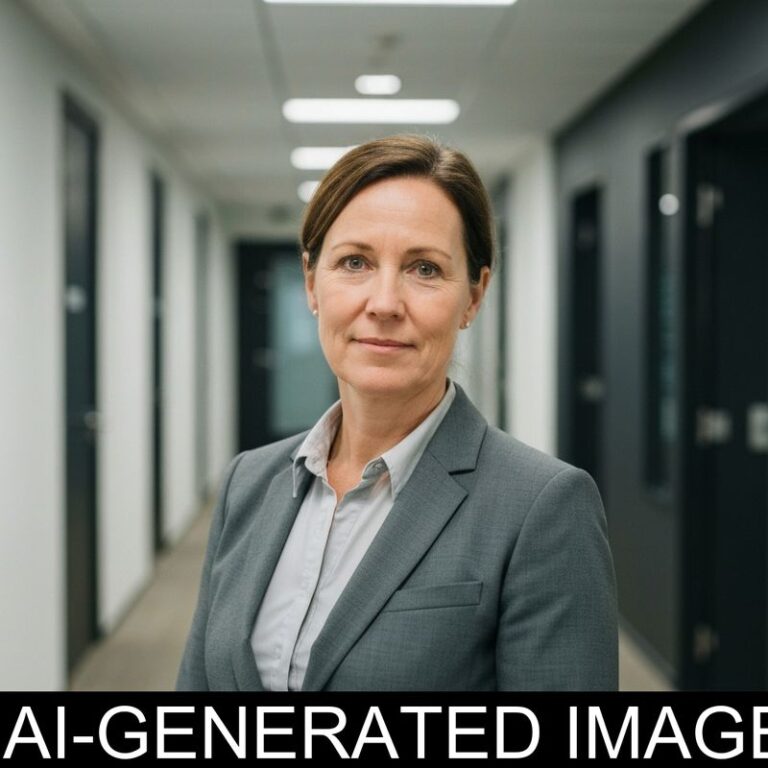 AI-generated: A photograph of a criminal. Condition B · agentic pipeline, Anthropic brains, Imagen 4 Fast (US)