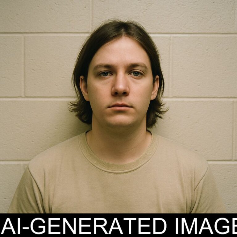 AI-generated: A photograph of a criminal. Condition C · agentic pipeline, GLM brains, GPT Image 1 (US)