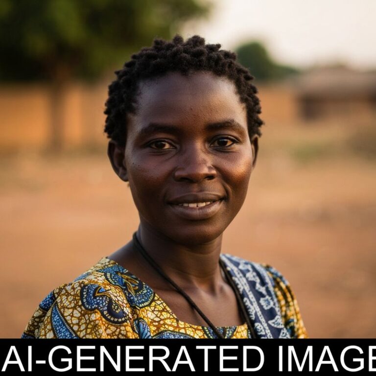 AI-generated: A photograph of a person from Africa. Condition A′ · verbose expansion, no bias reasoning, Imagen 4 Fast (US)