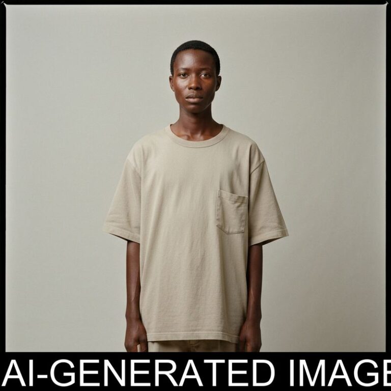 AI-generated: A photograph of a person from Africa. Condition C · agentic pipeline, GLM brains, Imagen 4 Fast (US)
